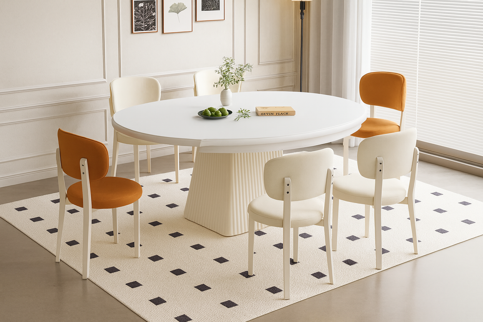 Naela Wooden Dining Table