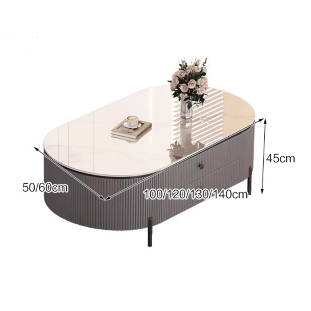 Elara Oval Coffee Table