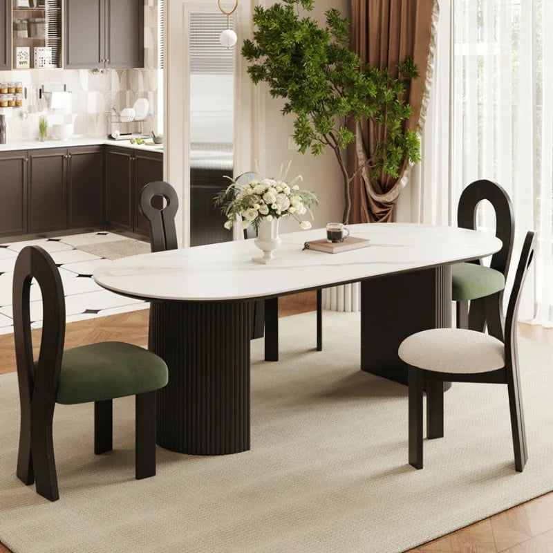 Solvia Oval Dining Table