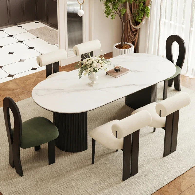 Solvia Oval Dining Table