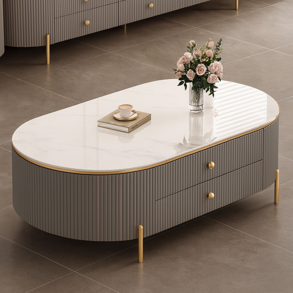 Elara Oval Coffee Table