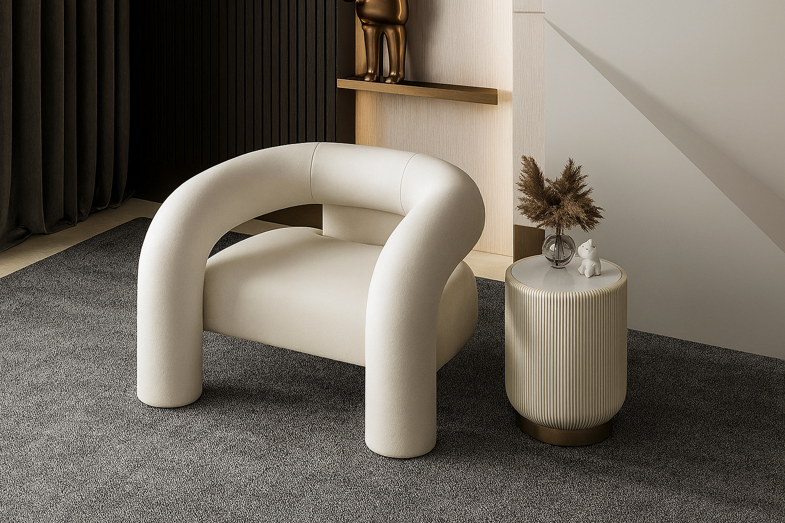 Nordic Luxe Chair