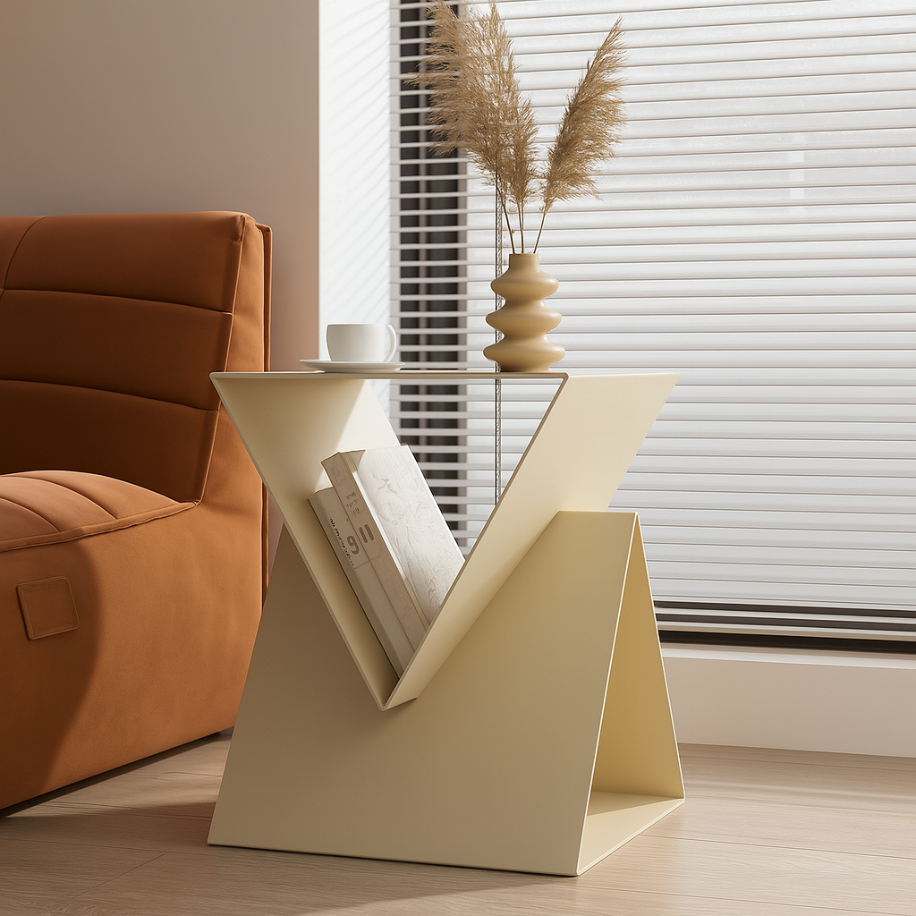 Ovaro Triangle Side Table